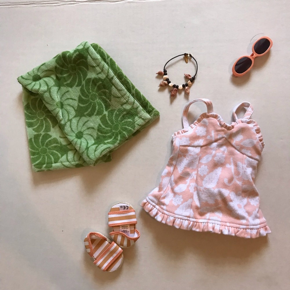 American girl doll Molly’s 1944 swimsuit